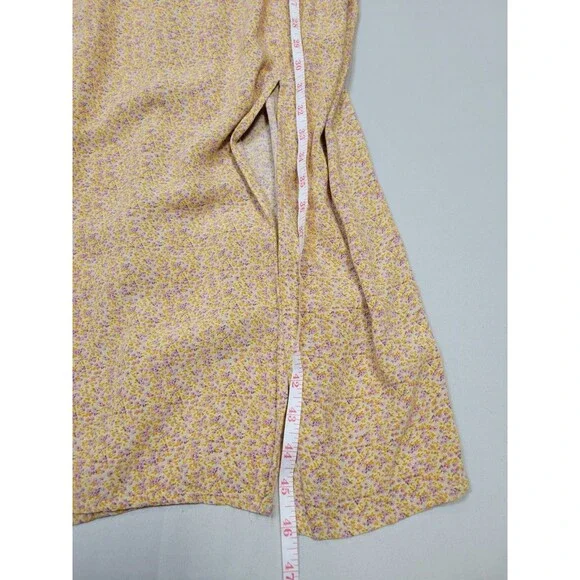 Aeropostale Ditzy Floral Midi Sundress Juniors Medium Cottagecore Dainty Prairie - Picture 6 of 9